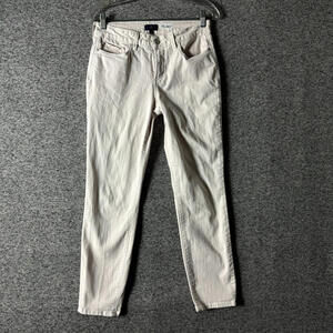 NYDJ Women's Size 4 Light Pink Skinny Leg Cotton Blend Jeans